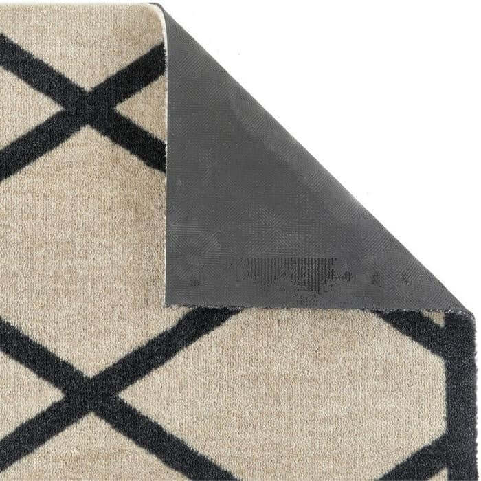 Geometric Washable Mat and Runner The Rugs