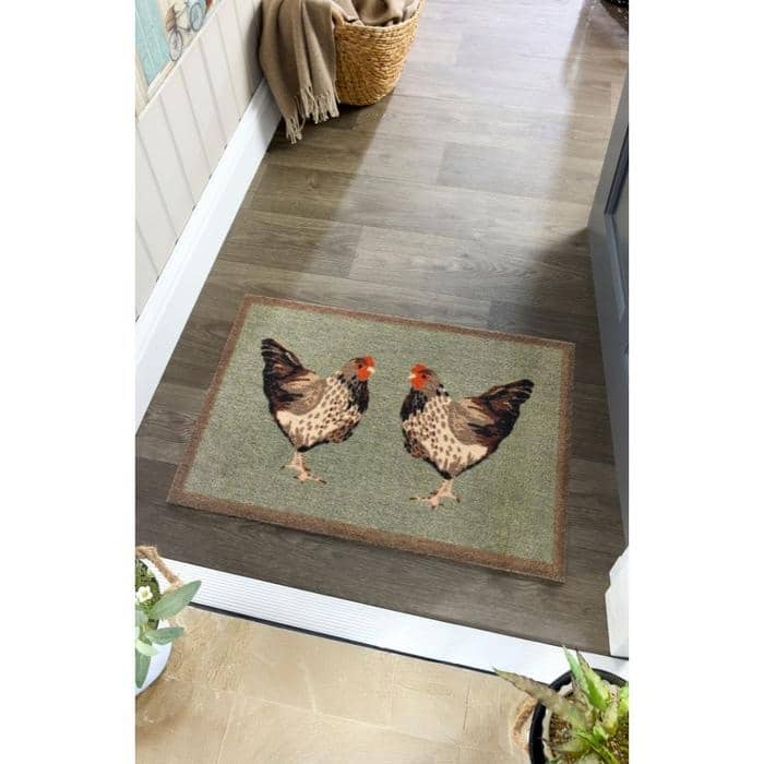 Washable Animal and Flower Themed Mats The Rugs