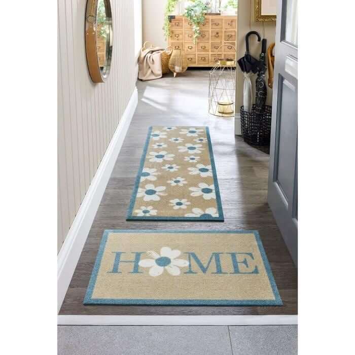Patterned Washable Mat and Runner The Rugs
