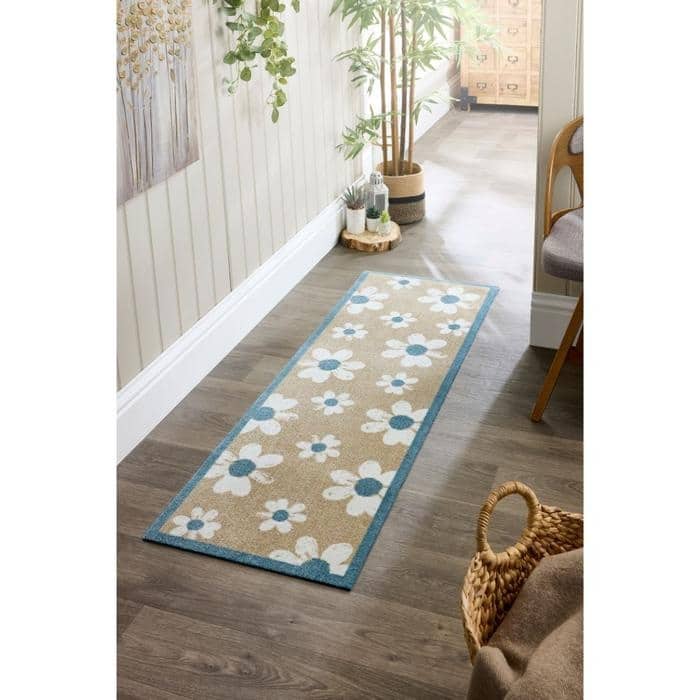 Patterned Washable Mat and Runner The Rugs