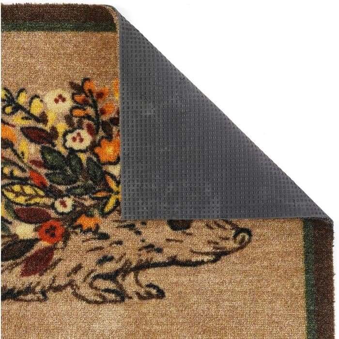 Washable Animal and Flower Themed Mats The Rugs