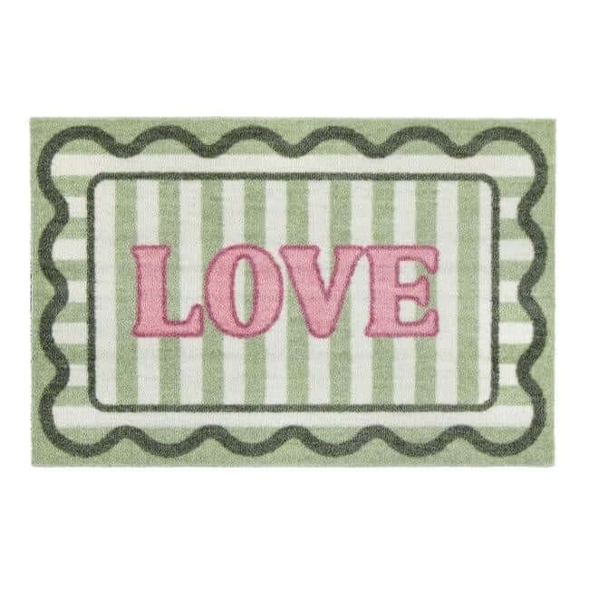 Washable Mats Bordered Design The Rugs