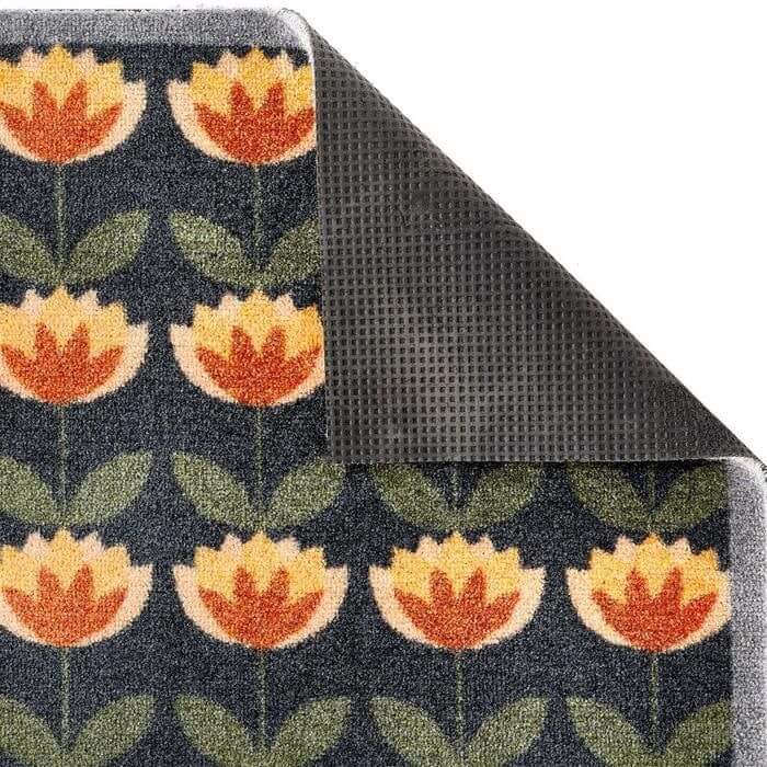 Washable  Mat and Runner Plant Design The Rugs