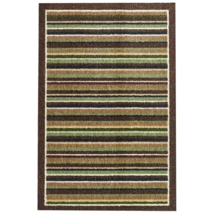 Geometric Washable Mat and Runner The Rugs