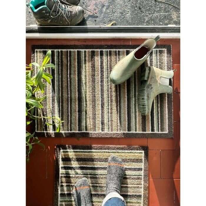 Geometric Washable Mat and Runner The Rugs