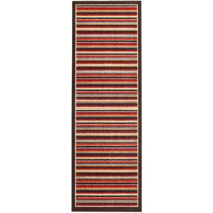 Geometric Washable Mat and Runner The Rugs