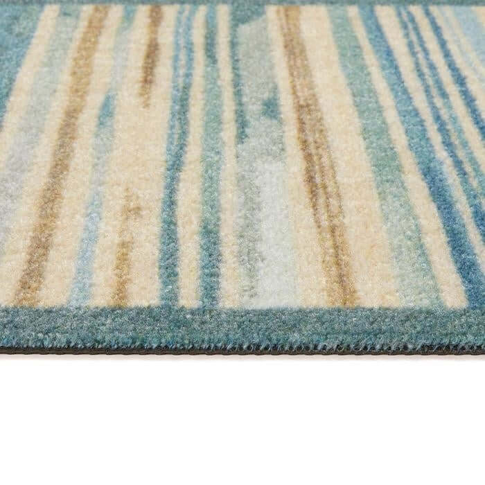 Geometric Washable Mat and Runner The Rugs