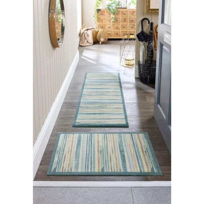 Geometric Washable Mat and Runner The Rugs