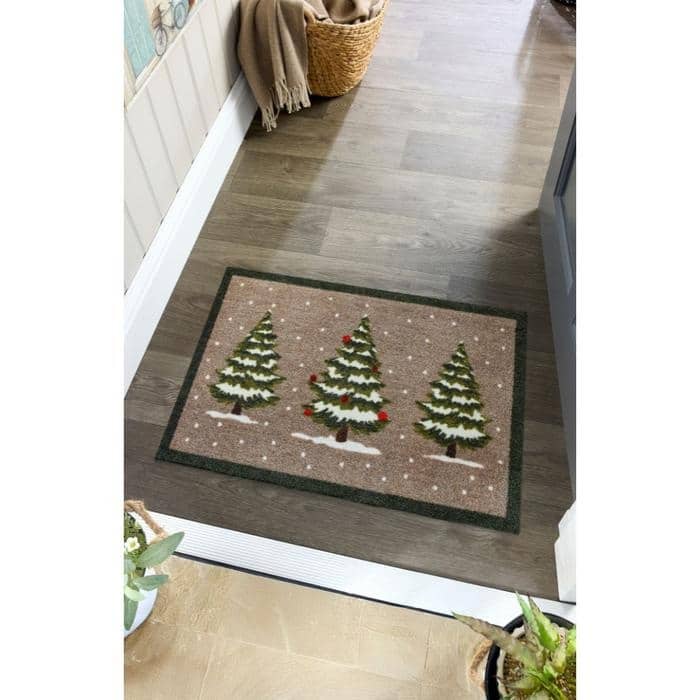 Washable  Mat and Runner Plant Design The Rugs