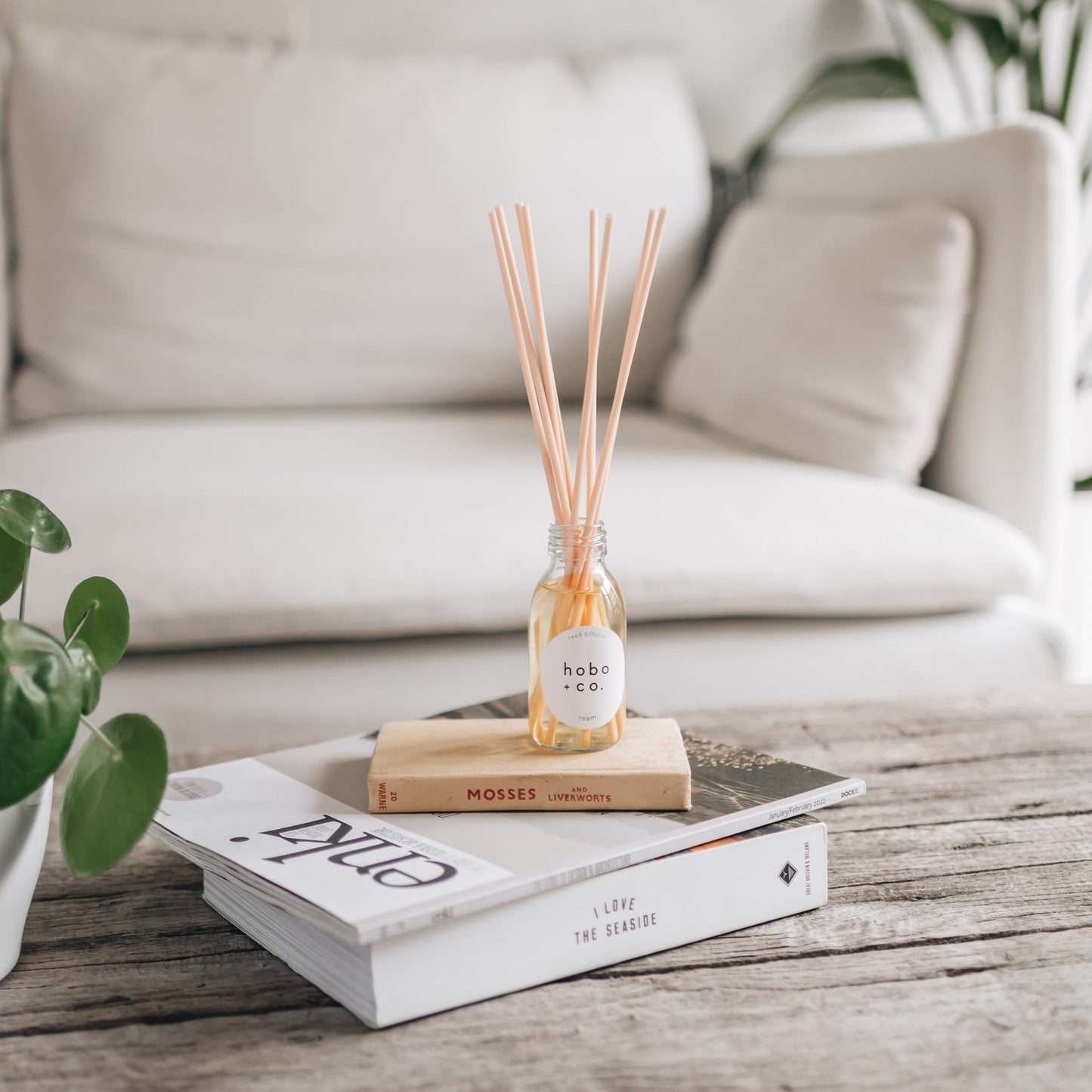 Roam Aromatherapy Essential Oil Scented Reed Diffuser hobo + co.