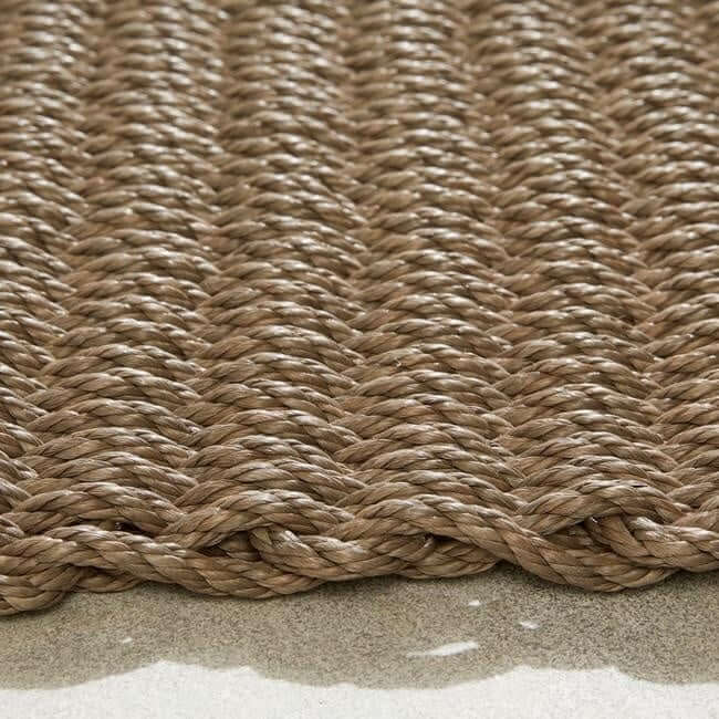 Rope Doormat Plain Design The Rugs