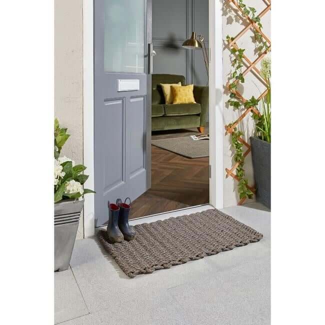 Rope Doormat Plain Design The Rugs