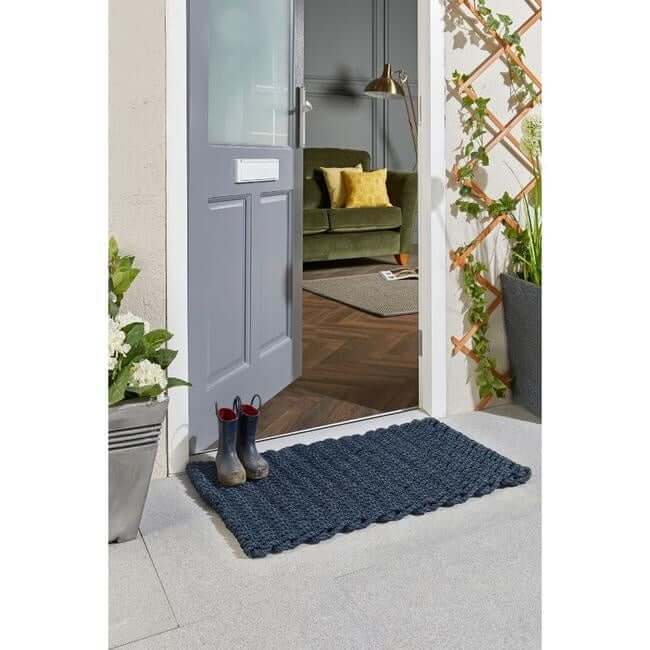 Rope Doormat Plain Design The Rugs