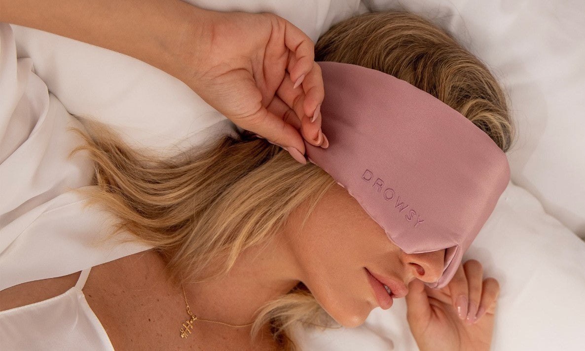 Drowsy Sleep Co. The Drowsy Sleep Mask - Damask Rose