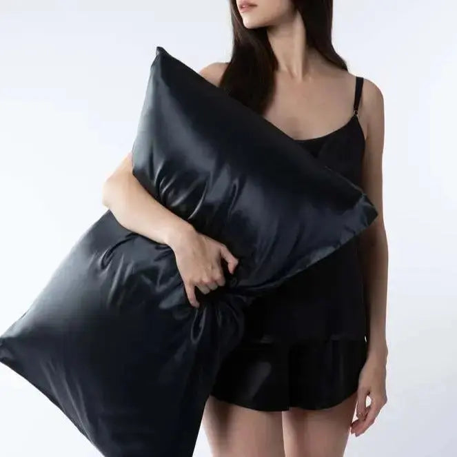 Black-Silk-Pillowcases Myza