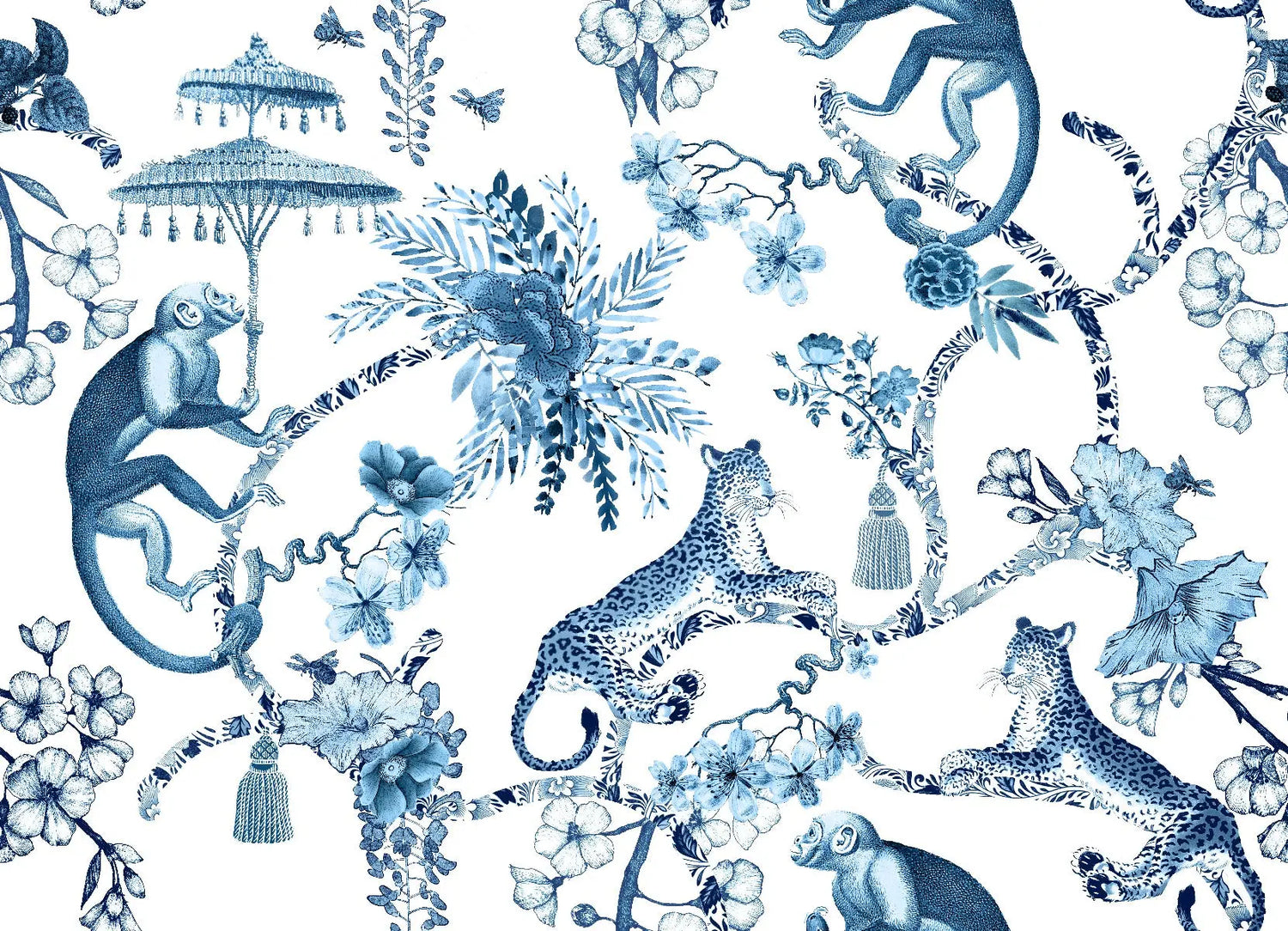 Chinoiserie Pyjamas & Nightwear Myza