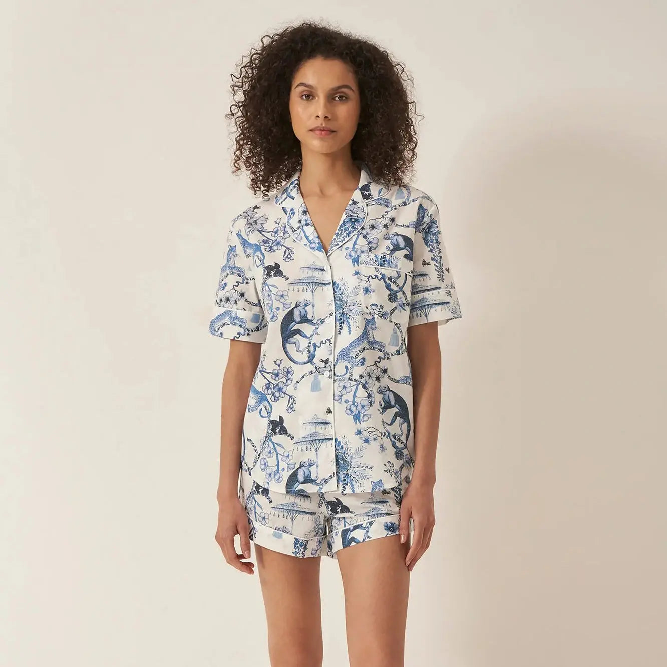 Cotton-Pyjama-Short-Sets Myza