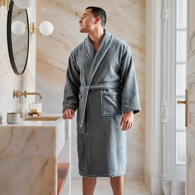 Grey-Dressing-Gowns-Robes Myza