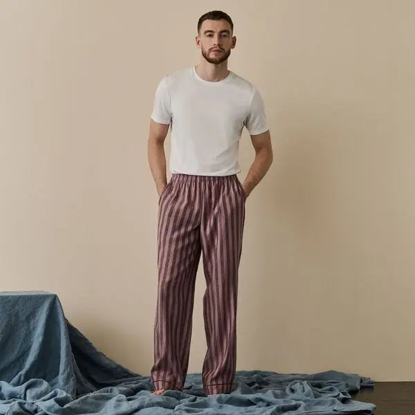 Men's Linen Pyjamas & Nightwear Myza
