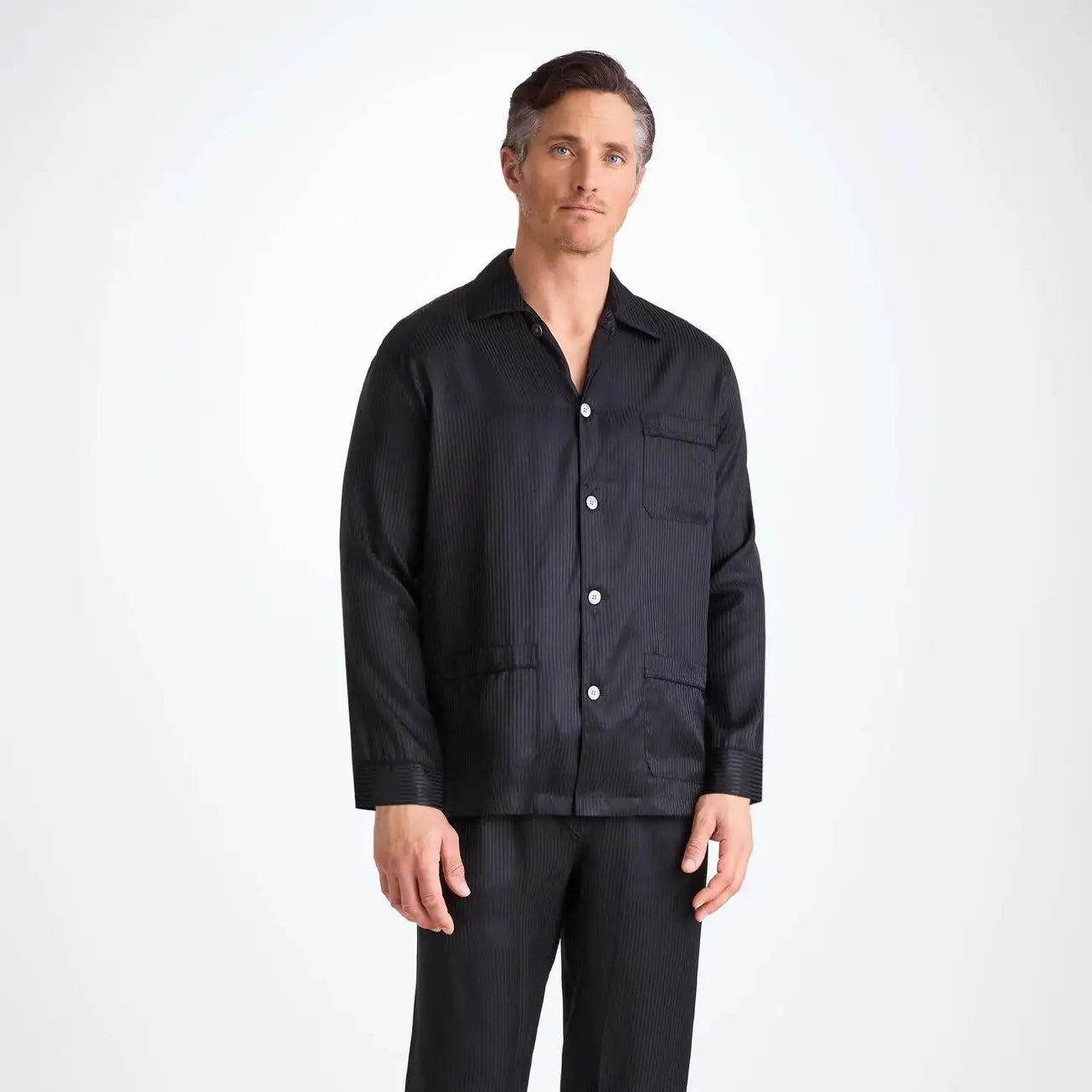 Mens-Silk-Pyjamas-Nightwear Myza