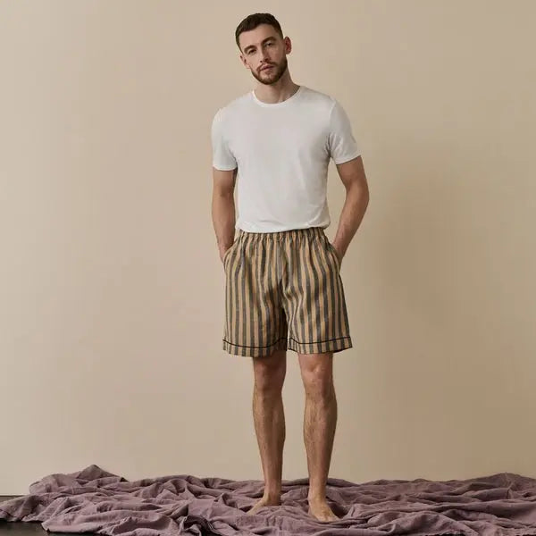 Mens Stripe Pyjamas & Nightwear Myza