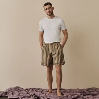Mens Stripe Pyjamas & Nightwear Myza