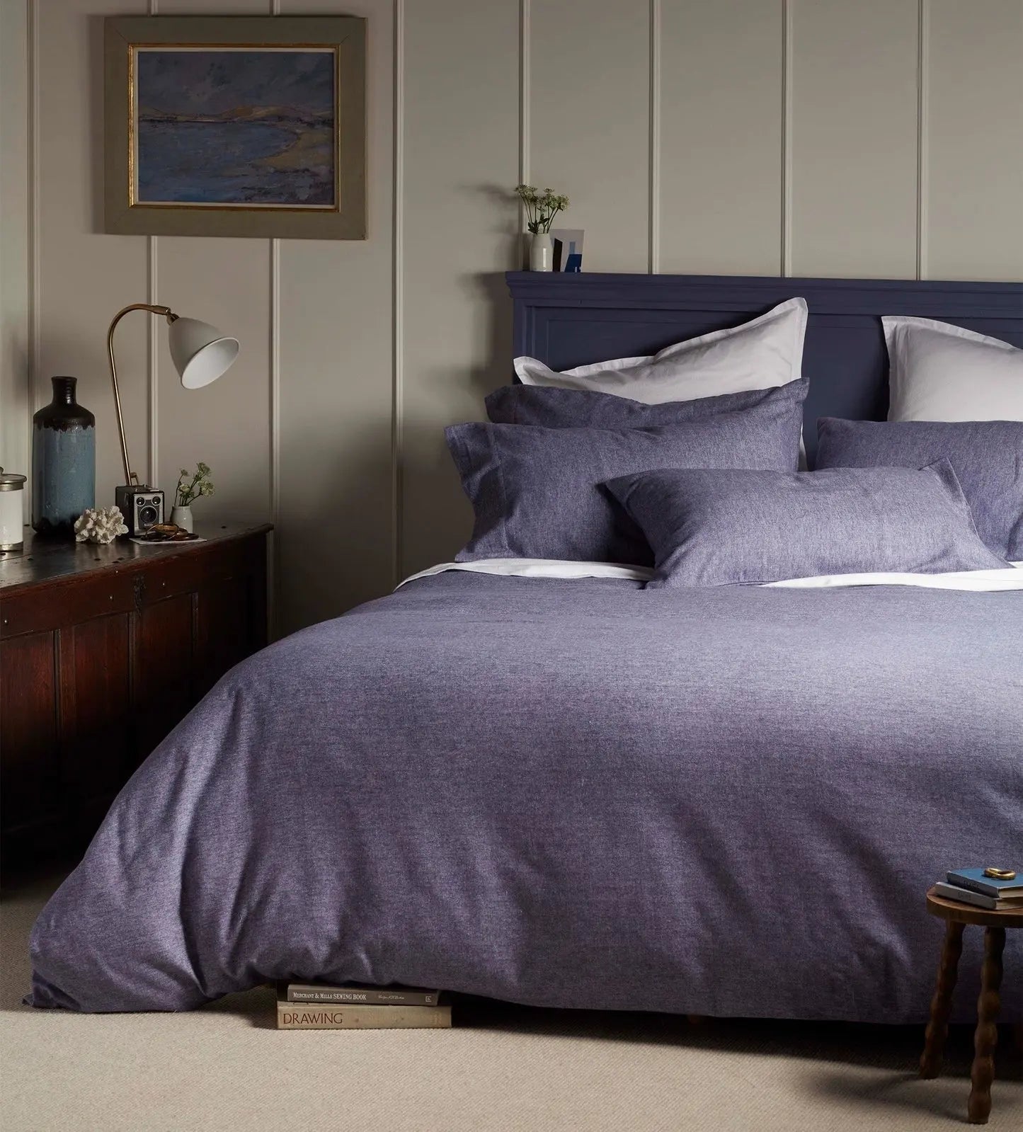 Navy-Duvet-Covers Myza