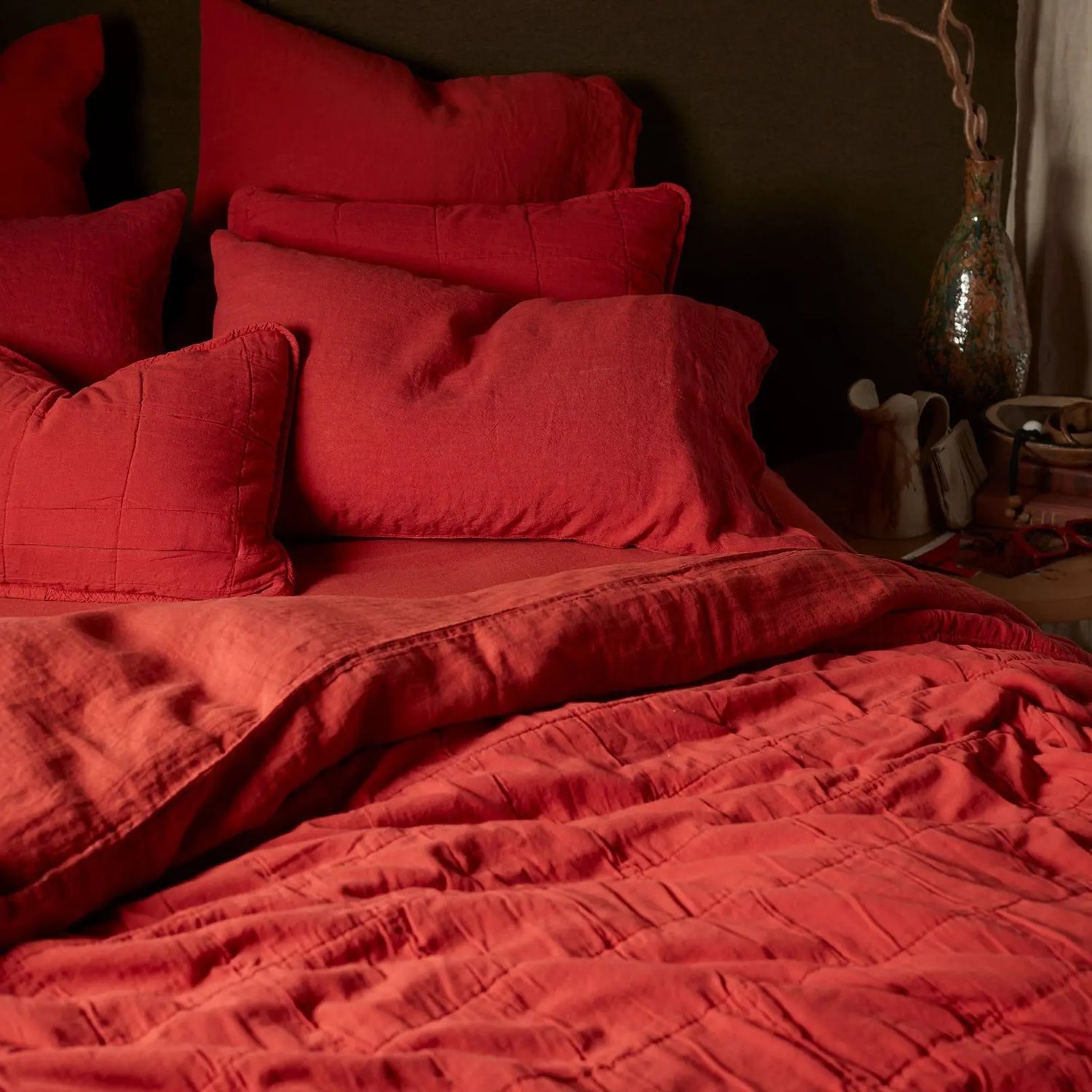 Red-Pillowcases Myza