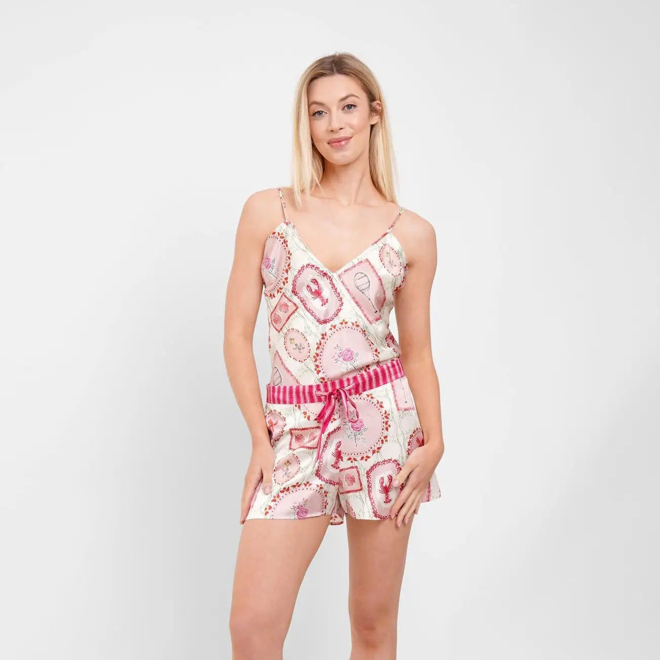 Silk-Pyjama-Set Myza