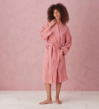 Women's Linen Dressing Gowns & Robes Myza