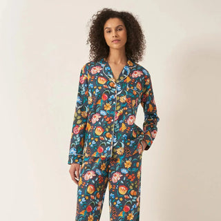 Women-s-Navy-Pyjamas-Nightwear Myza