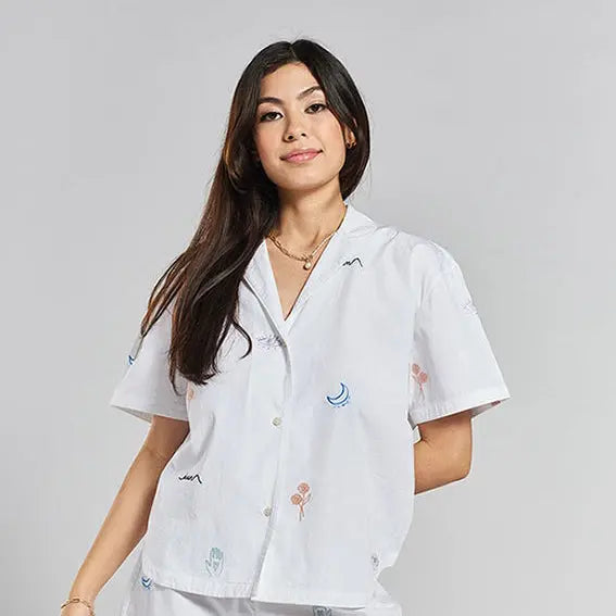 Women’s White & Neutrals Pyjamas & Nightwear Myza