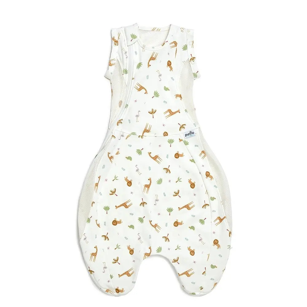 0.5 Tog Swaddle to Sleep Bag – Savannah Slumber Lightweight Purflo