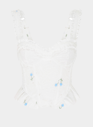 WHITE / BLUE