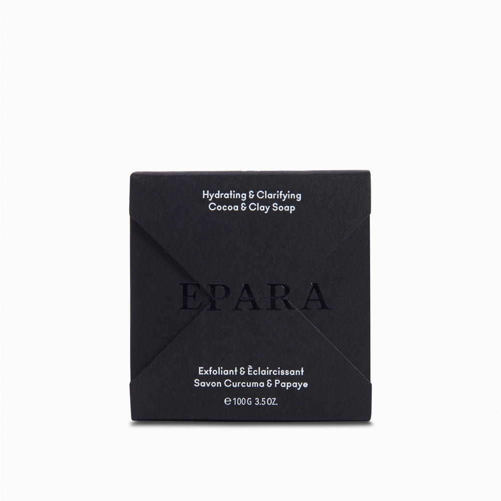 Anti-ageing and hydrating (Chocolate Clay) Soap Epara Skincare