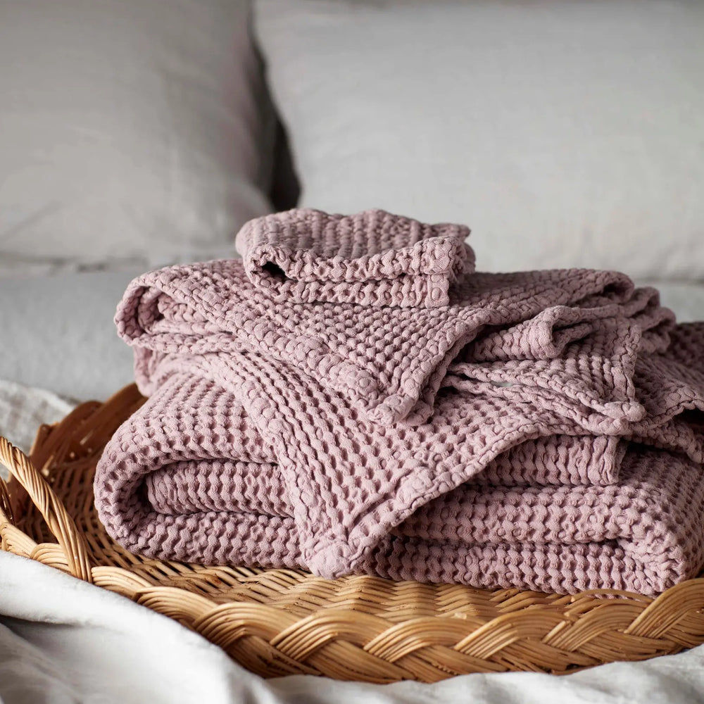 100% Cotton Waffle Towels The Secret Linen Store