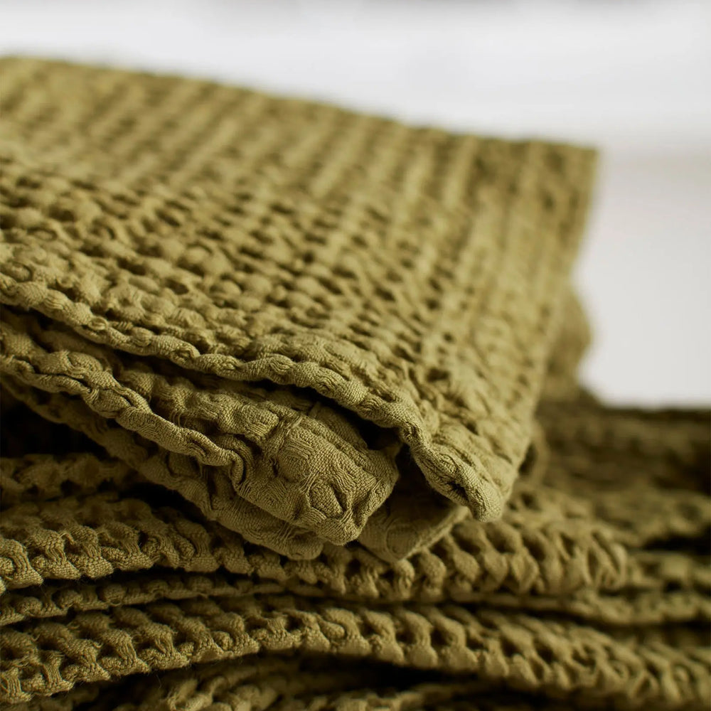 100% Cotton Waffle Towels The Secret Linen Store