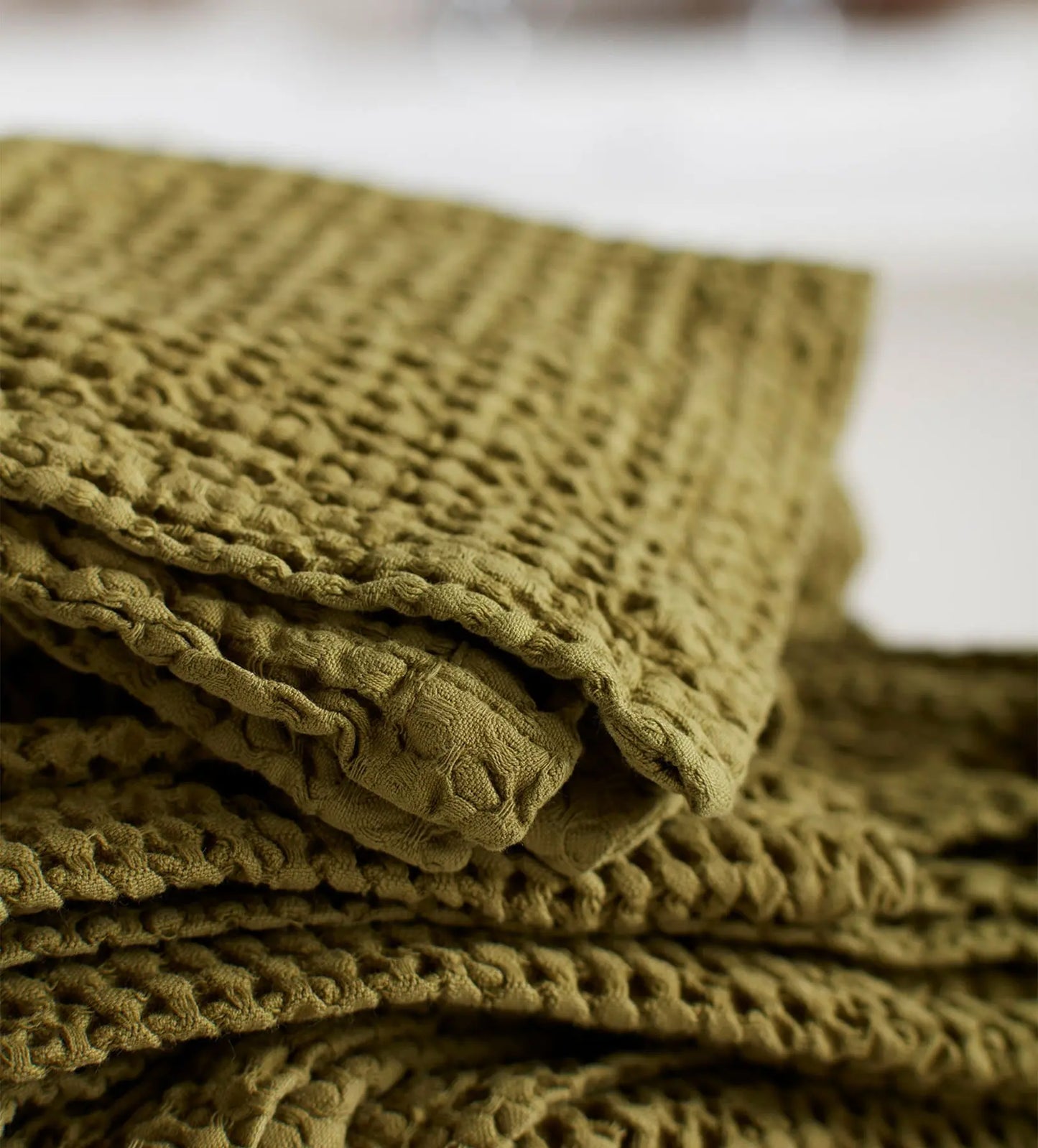 100% Cotton Waffle Towels The Secret Linen Store