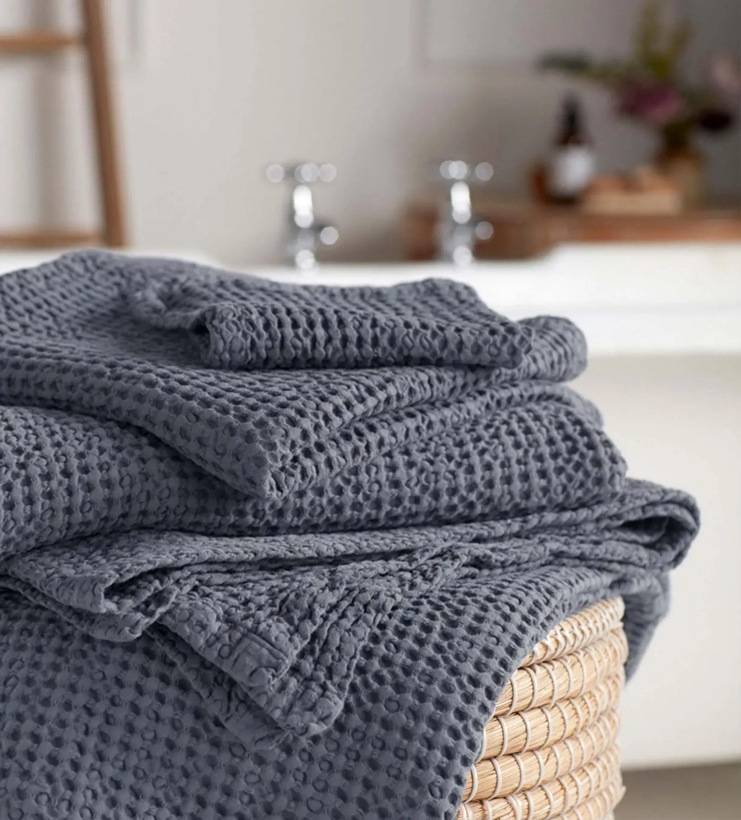 100% Cotton Waffle Towels The Secret Linen Store