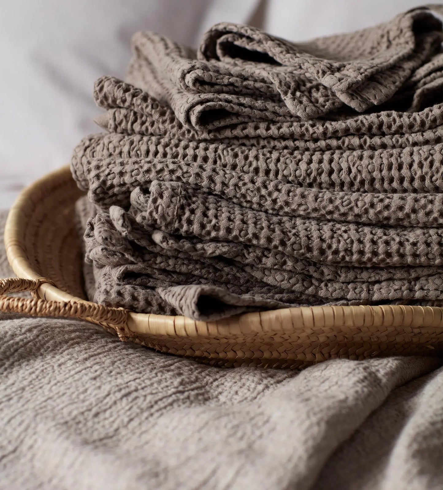 100% Cotton Waffle Towels The Secret Linen Store