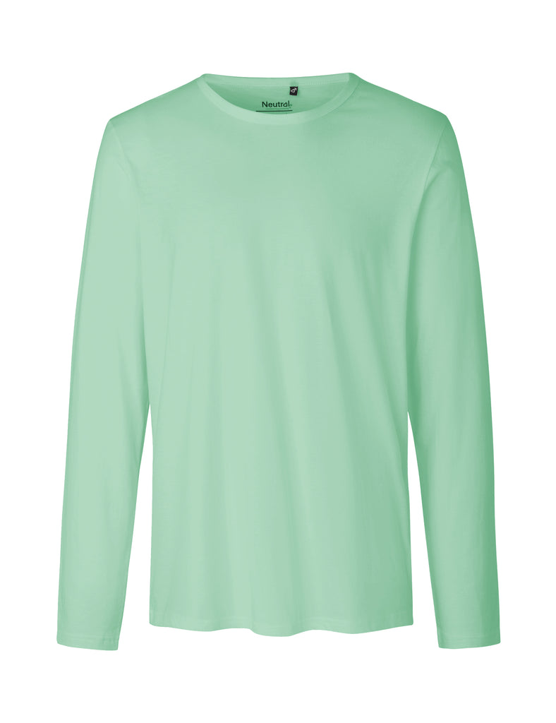 Fairtrade Organic Long Sleeve T-shirt: Mens Earth Wardrobe