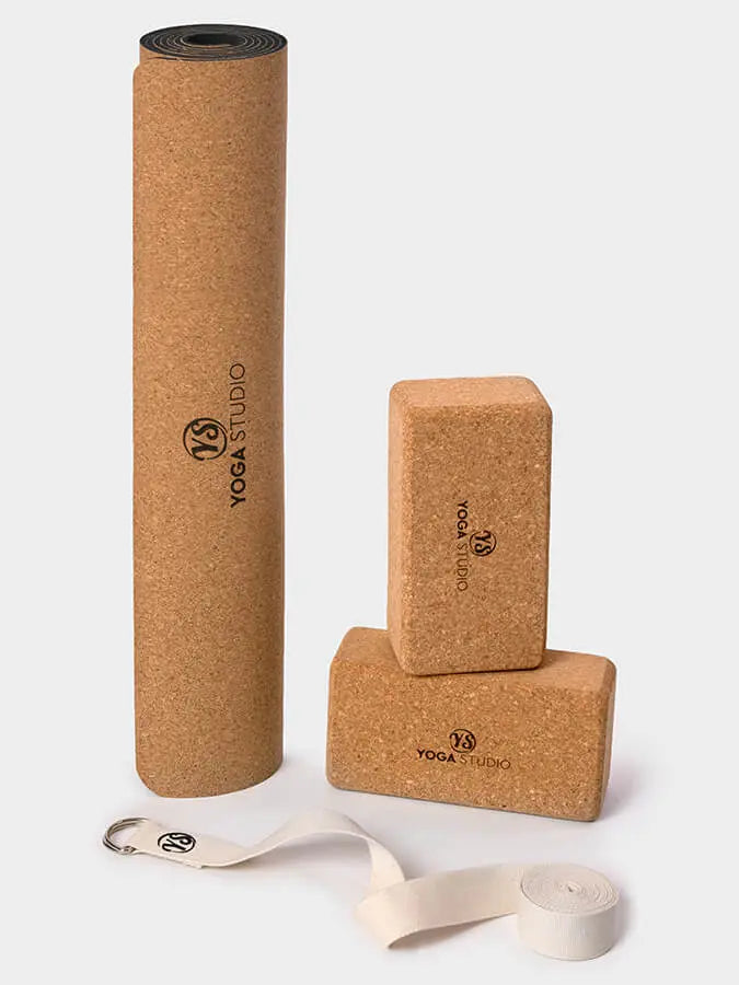 Yoga Studio Eco Starter Cork Yoga Set Yoga Studio Store