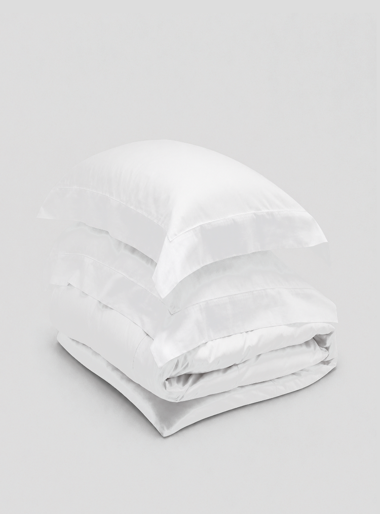 Venice White Cotton Bet Set Dormitory