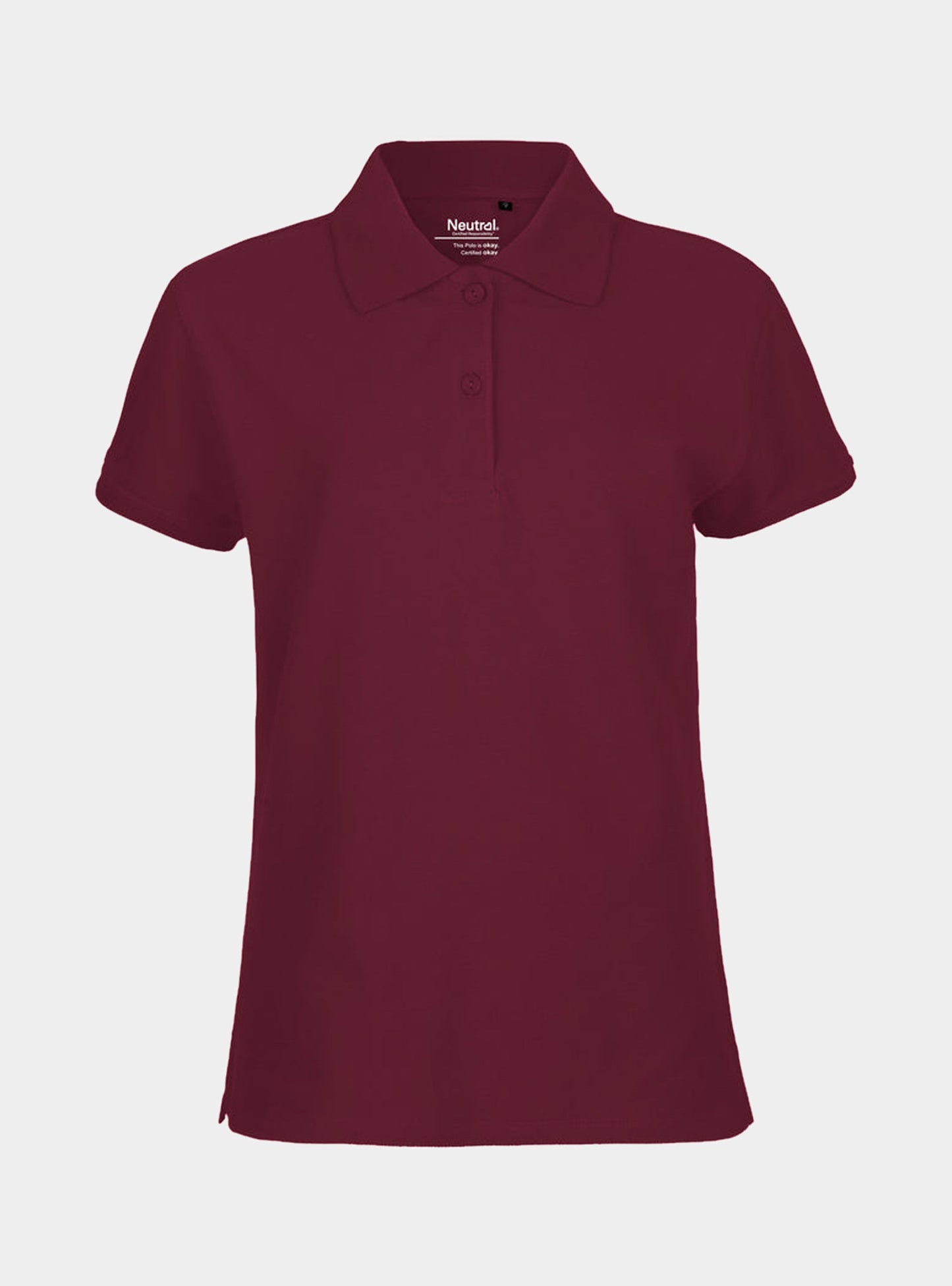 Fairtrade Organic Polo Shirt: Womens Earth Wardrobe