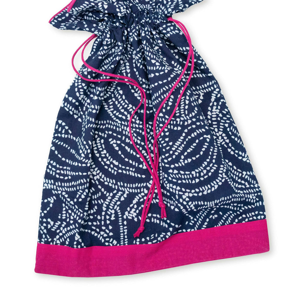 Starry Night Cotton Pyjama Bag inara