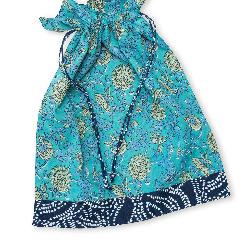 Waterlily Cotton Pyjama Bag inara