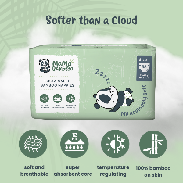 Sustainable Nappies Mama Bamboo