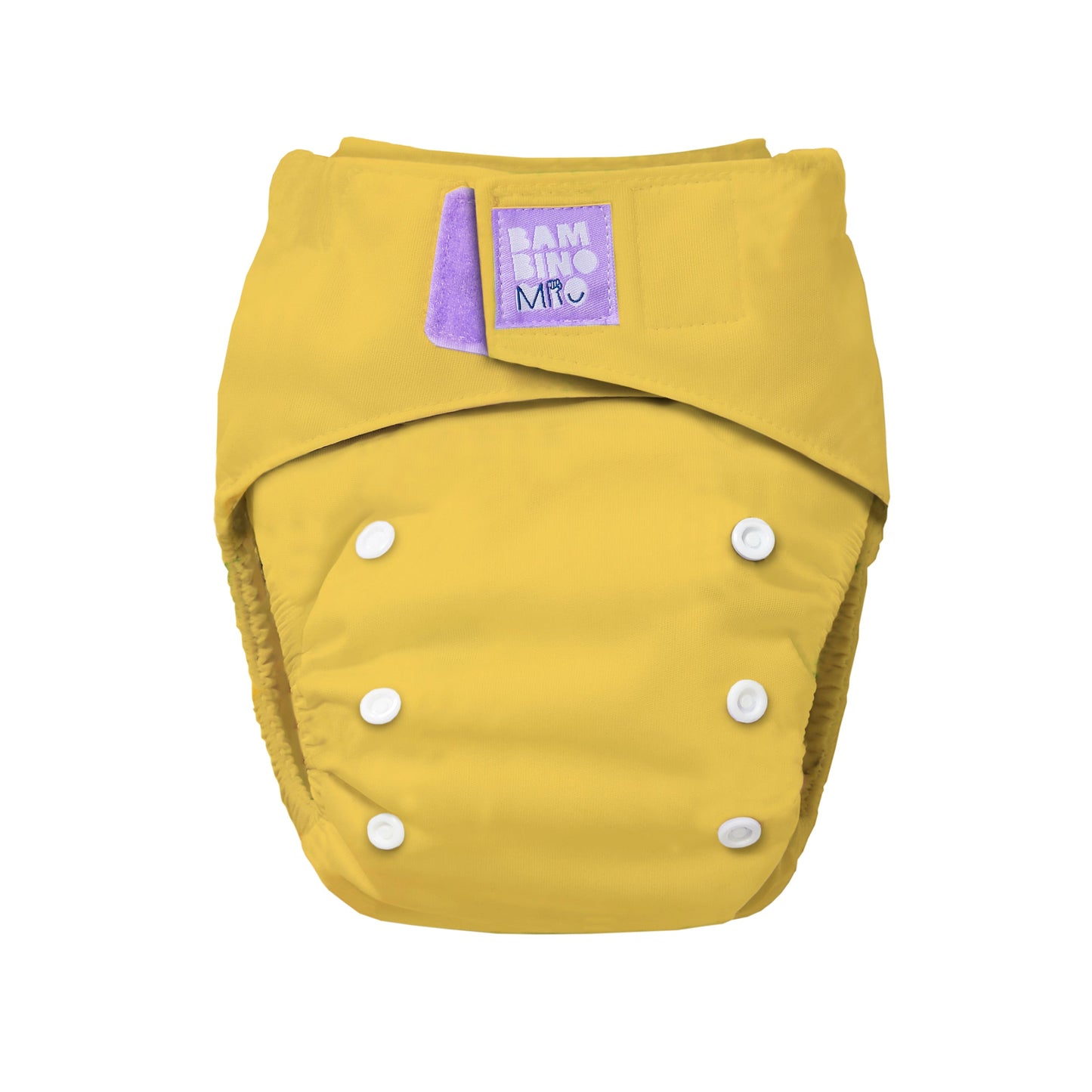 Revolutionary Reusable Nappy in Yellow Bambino Mio (UK)