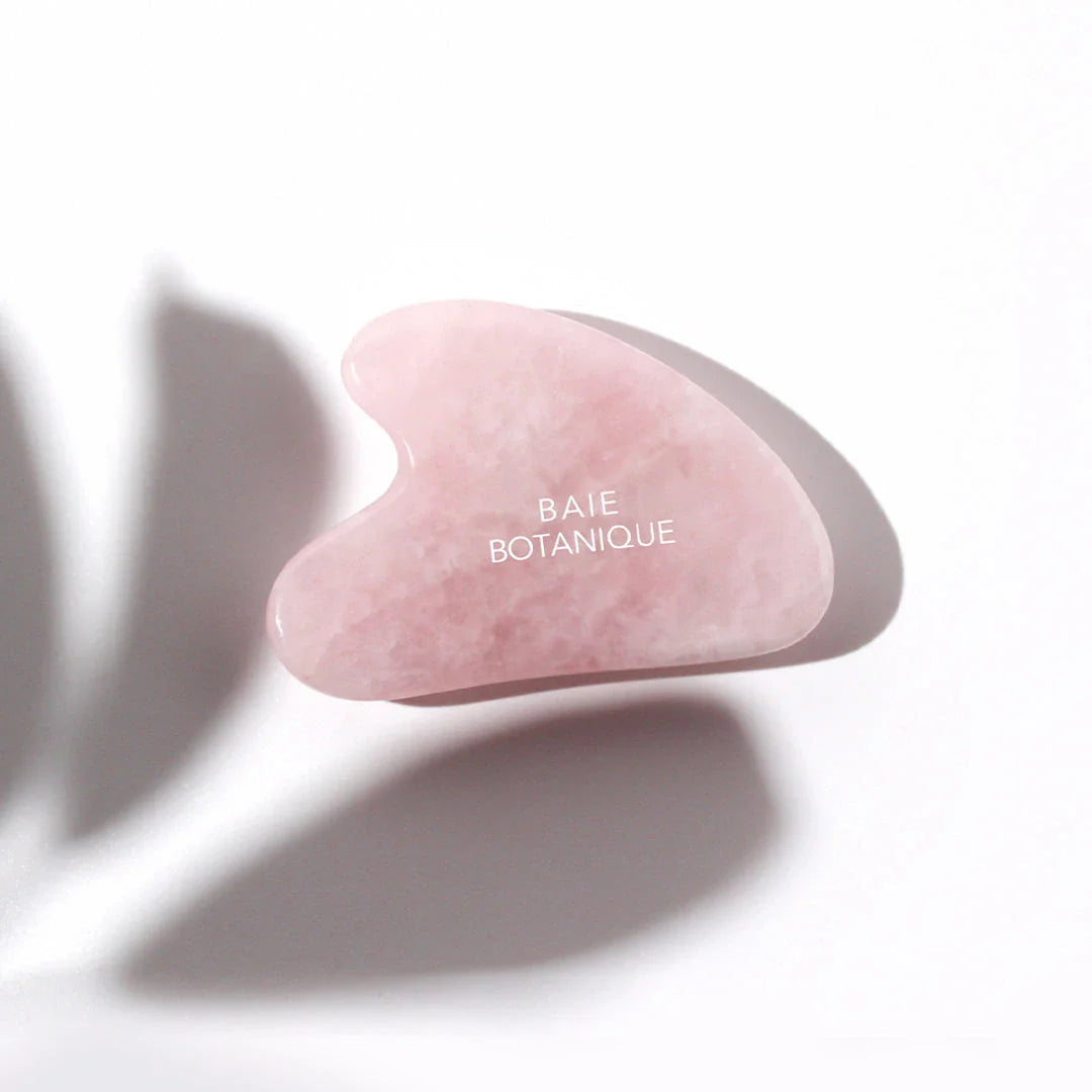Rose Quartz Gua Sha Baie Botanique