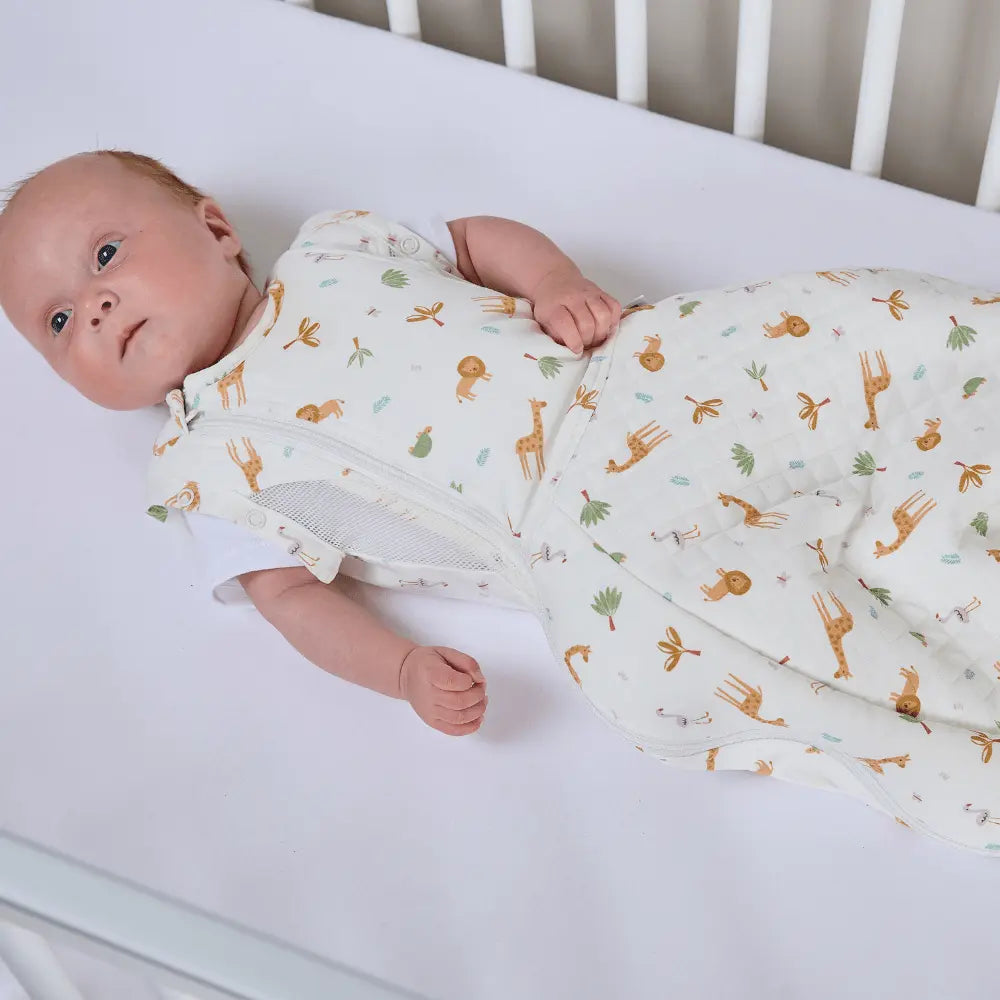 2.5 Tog Swaddle to Sleep Bag – Savannah Slumber Purflo